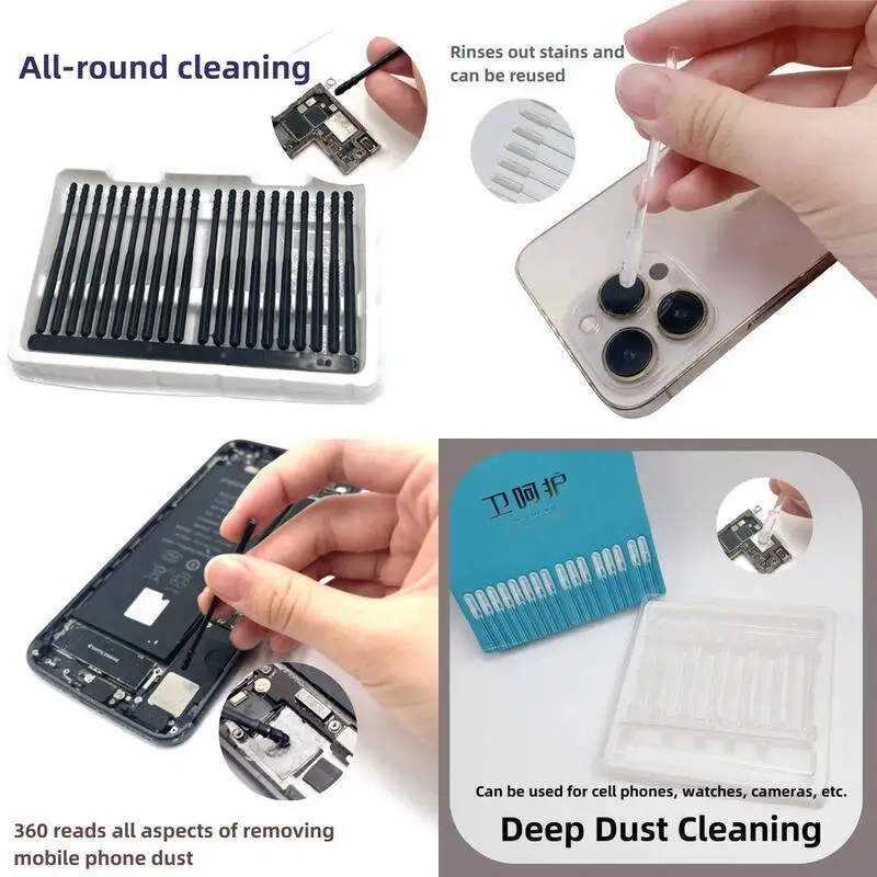 Ergonomic and Portable Camera Lens Cleaner with Resin Synthetic Sticks Perfect for On-the-Go Use Dust and Fingerprint Removal