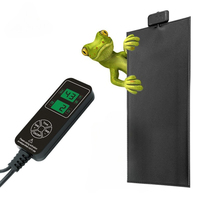 Waterproof Reptile Thermal Blanket Thermostat Timer Lizard Frog Temperature Controller Turtle Chameleon Heat Mat Reptile Heating
