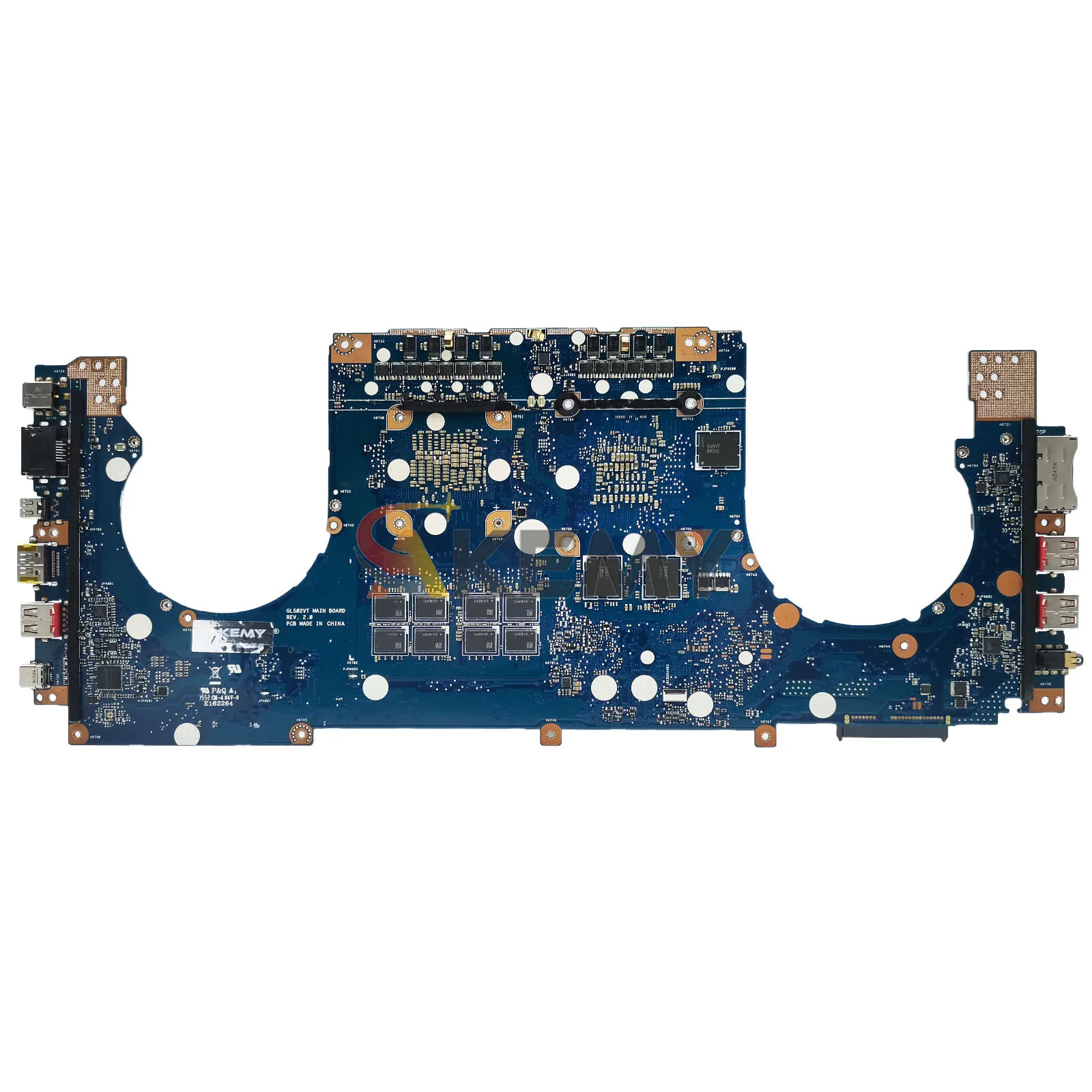 GL502VT Laptop Motherboard For ASUS ROG Strix GL502VM GL502VMK GL502V Notebook Mainboard With I5 I7 CPU fast ship 100% tests OK