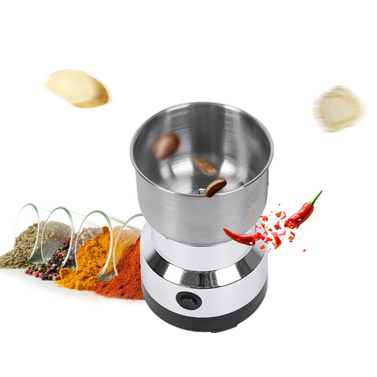 British Standard Grinder Home Use Ultra Fine Electric Grinder Herb Mill Coffee Bean Dry Mill Pulveriser Grinding Machine