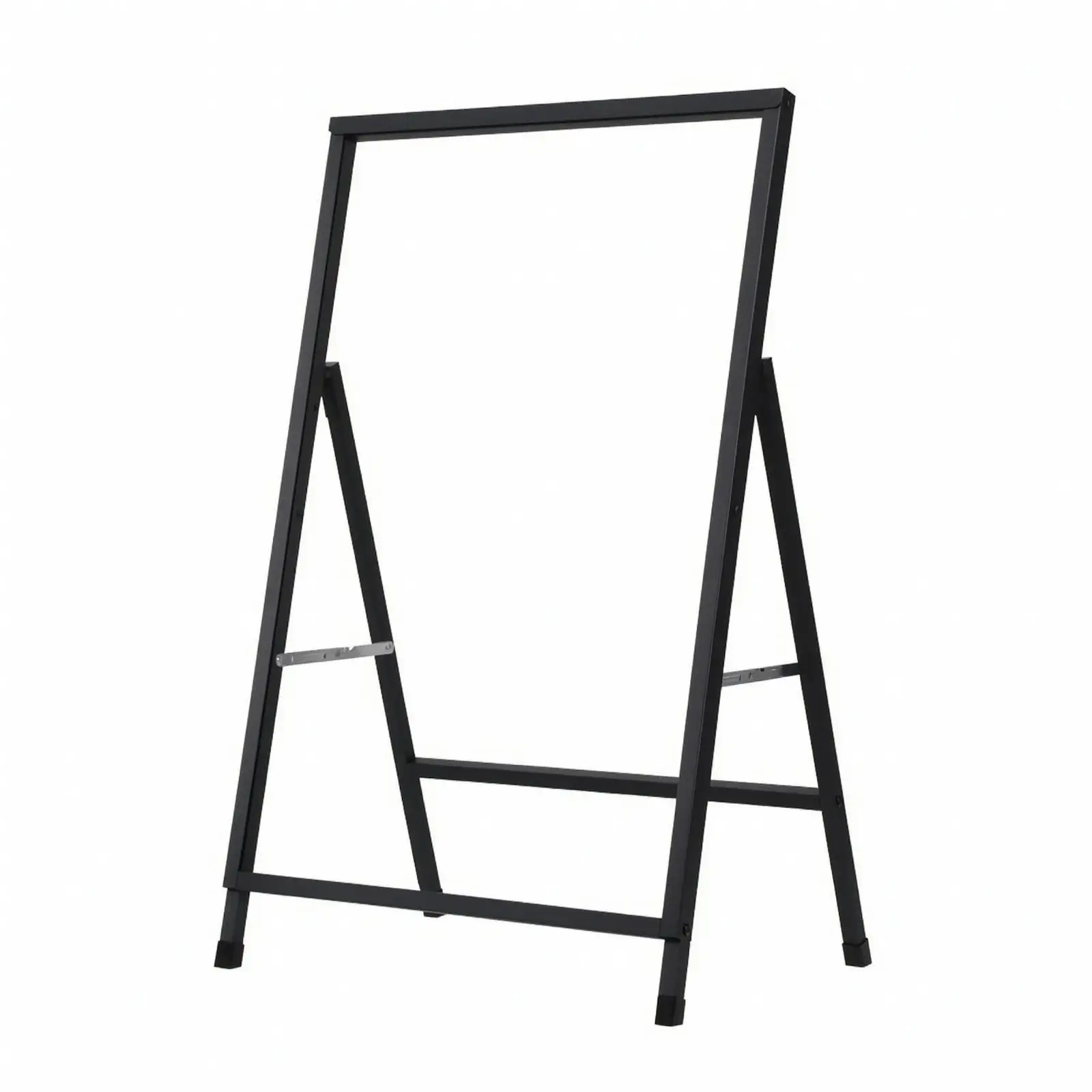 Eye Catching Poster Display Stand with Sturdy Aluminum Frame and ABS Base for Indoor Promotional Signage
