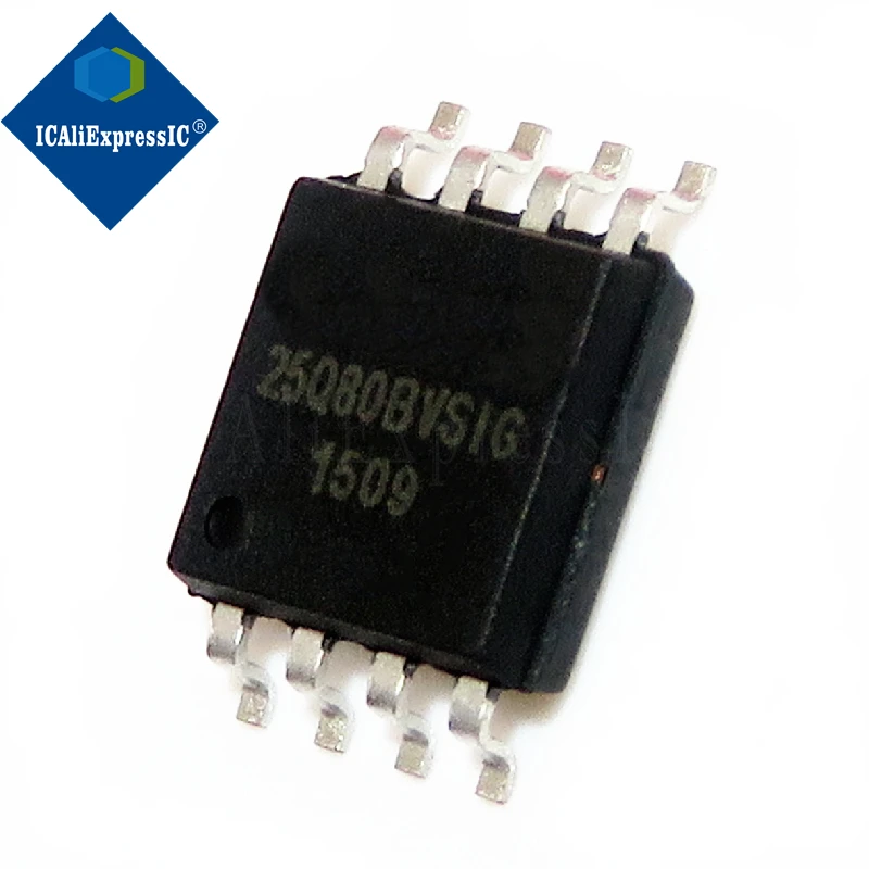 10pcs/lot W25Q80BVSIG 25Q80BVSIG W25Q80DVSSIG 25Q80BVSSIG W25Q80 BVSIG 25Q80 SOP8 Chip is 100% work of good quality IC In Stock