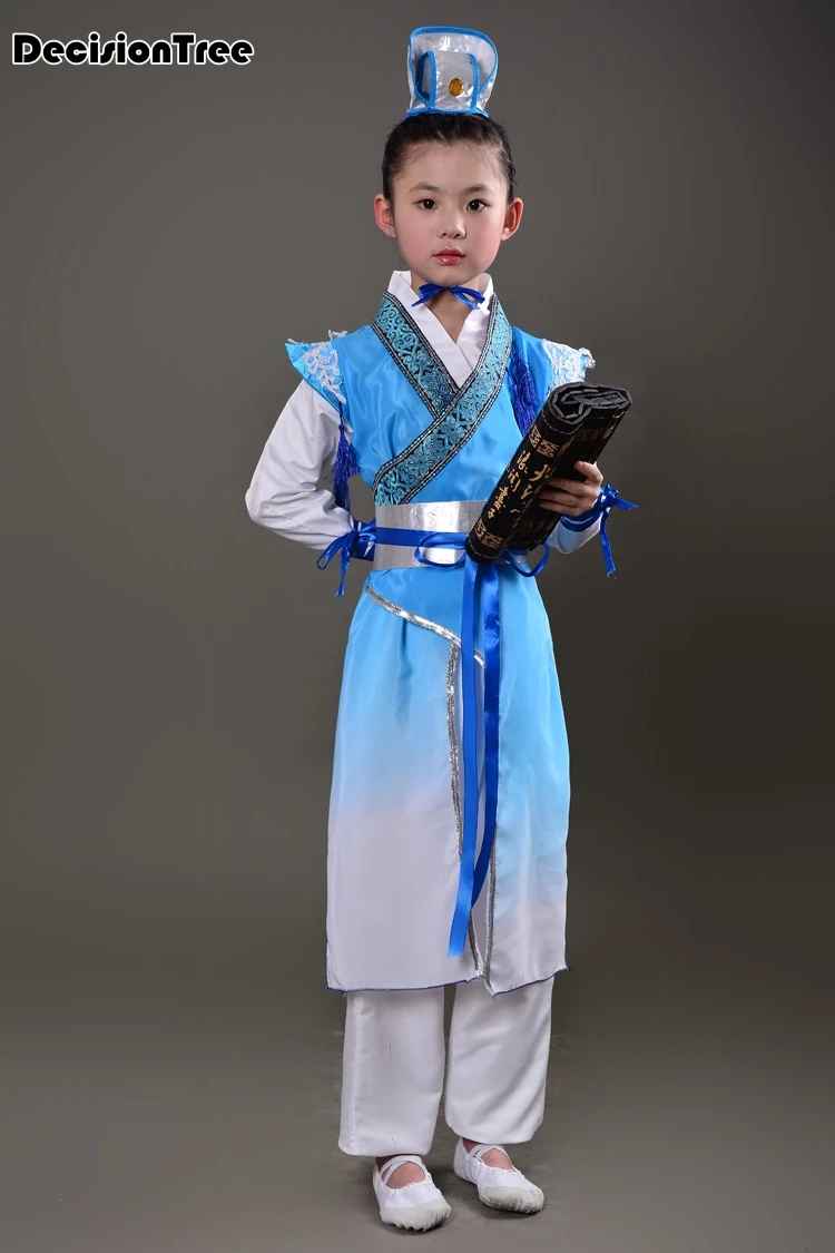 2023 children chinese traditional kung fu uniforms martial arts costume sets for kids wushu embroidery performance clothing