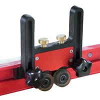 Bearing Stock Roller Woodworking Tools Bearing Roller Auxiliary Tool Aluminum Alloy Featherboard Guide Roller Double Wheel Table
