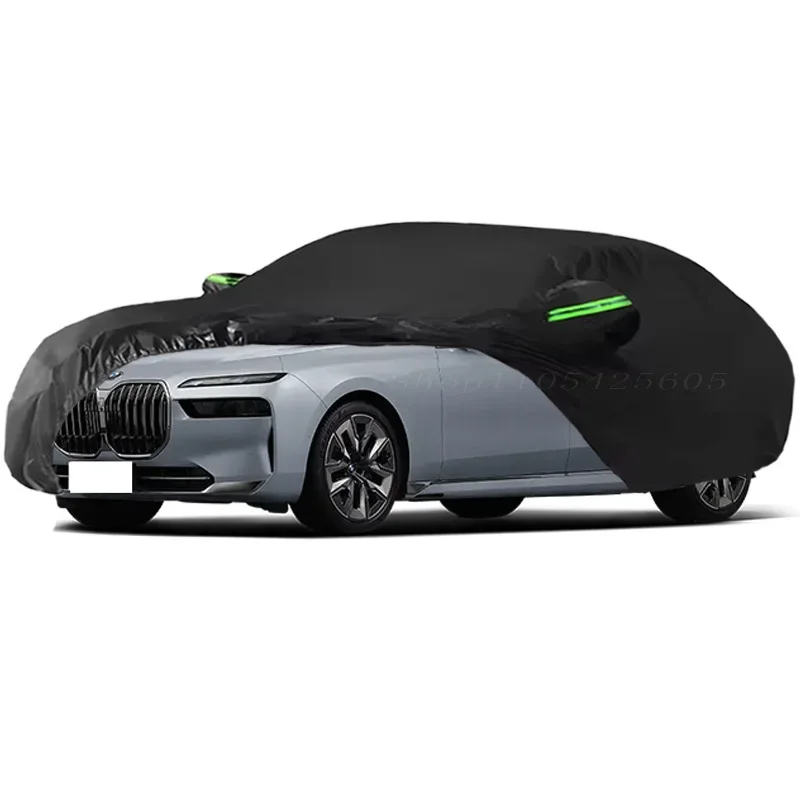 

For BMW 7 Series Car Cover Outdoor Sun Shade Rain Snow Dust Frost Resistant Anti-UV Cover Waterproof All Weather for Automobiles