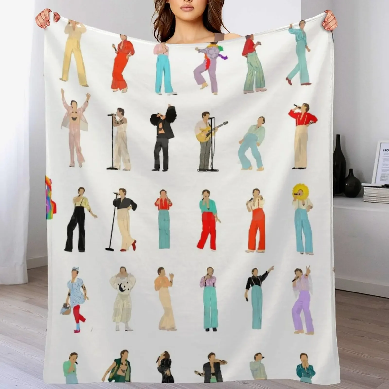 

Pesonalised On Tour Of Love 2021-2022 Poster Throw Blanket Stuffeds cosplay anime Plush Blankets