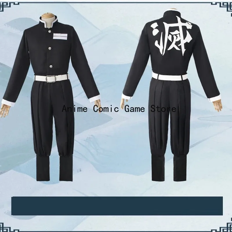 Silisili AAdult Kid Iguro Obanai Costume Cosplay Parrucca Maschera Anime Uniforme Abiti da festa di Halloween per uomo Donna Completo S 2025 ☆   Nuovo