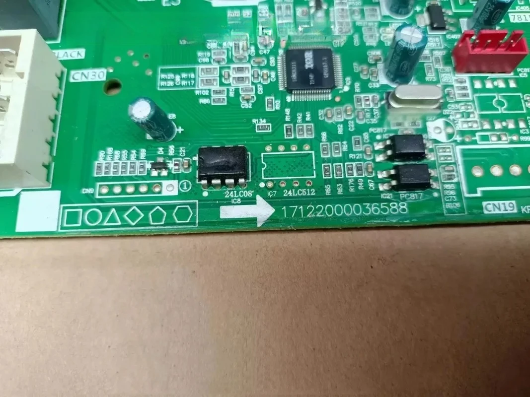 para painel de controle de ar condicionado Midea KFR-72W/BP2- (311+0515+6061HD+PSS30S92F6-AG+6822+CALOR). D. 13. WP2.1 17122000036588