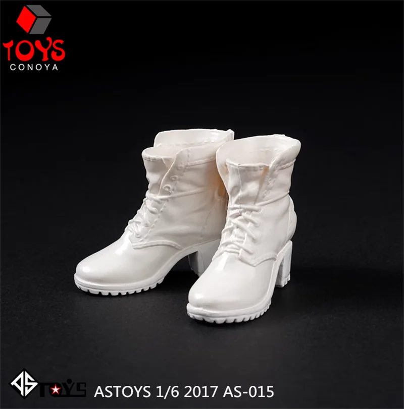 ASTOYS AS012-AS015 1/6 مقياس الساحرة أحذية بوت قصيرة كعب الأحذية الصلبة الأحذية نموذج صالح 12 "أنثى الجندي عمل الشكل الجسم الدمى