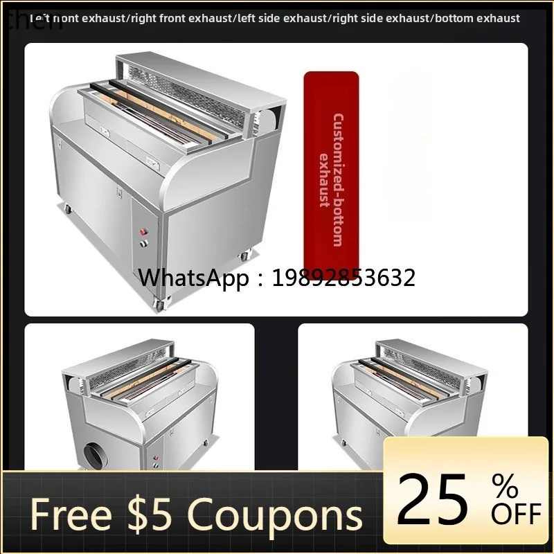 ABB Vogel-Bratofen Gewerbliche Elektrische Vogelgrillmaschine mit Integrierter Abgasreinigung