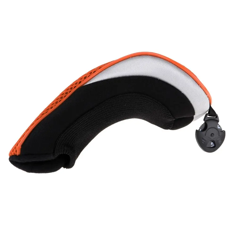 Number Polyester Material Outdoor Sport Hybrid Color Golf Head Protector Golf Headcover Club Heads Cover Golf Club Headcover