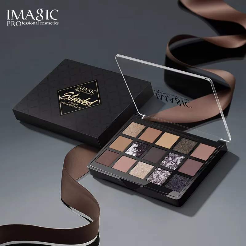 Imagic 15 Kleur Oogschaduwplaat Parel Mat Modestuk Geschikt Voor Verschillende Make-Up Looks