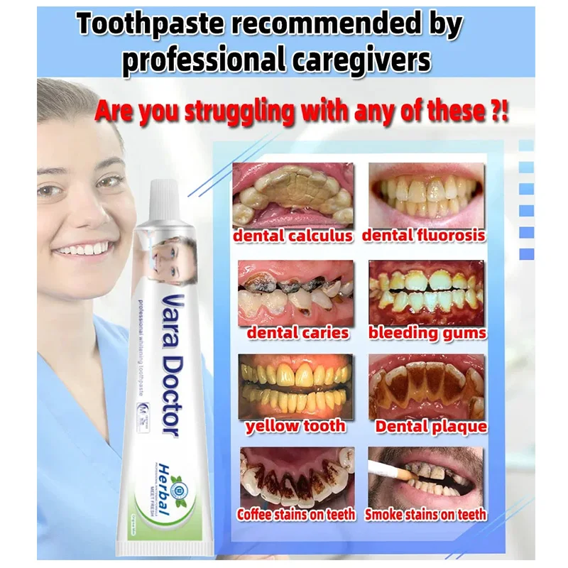 Herbaceous Mothproof Toothpaste Dental Calculus Repair Teeth Whitening Teeth Mouth Odor Removal Bad Breath Tooth Care