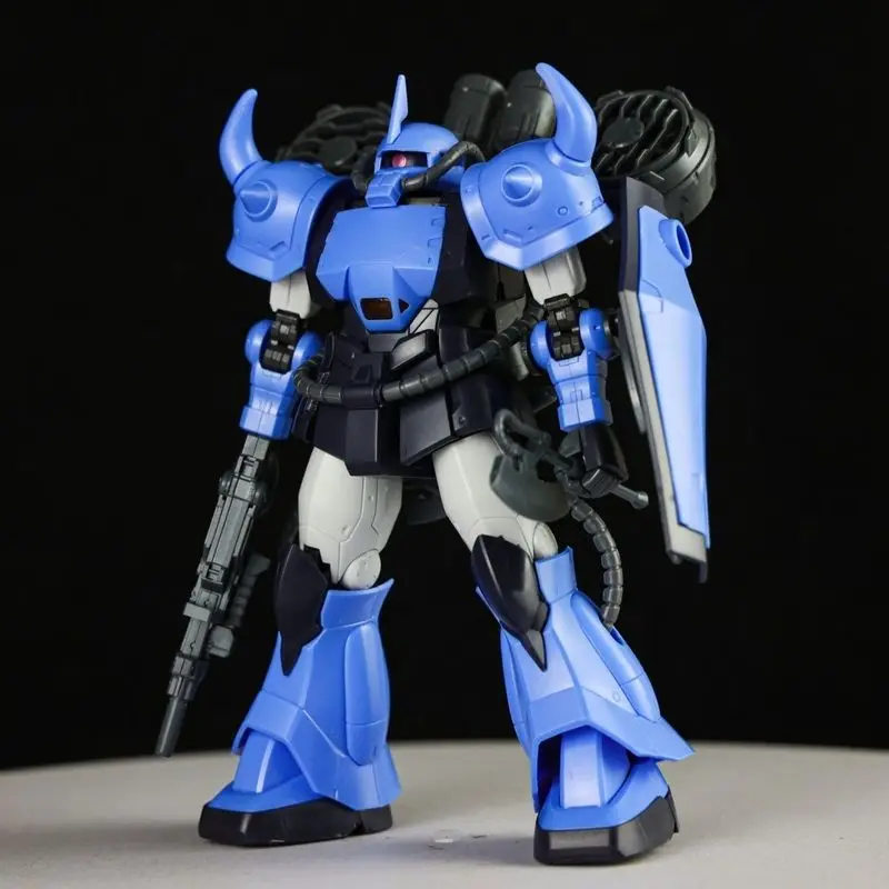 【セール中】新しいスター HG B3 グーフ アクションフィギュア モデルキット 1/144 スケール デュアルフライヤーバックパック付き ブルーホワイトプラスチックおもちゃ 男の子ギフトで利用可能