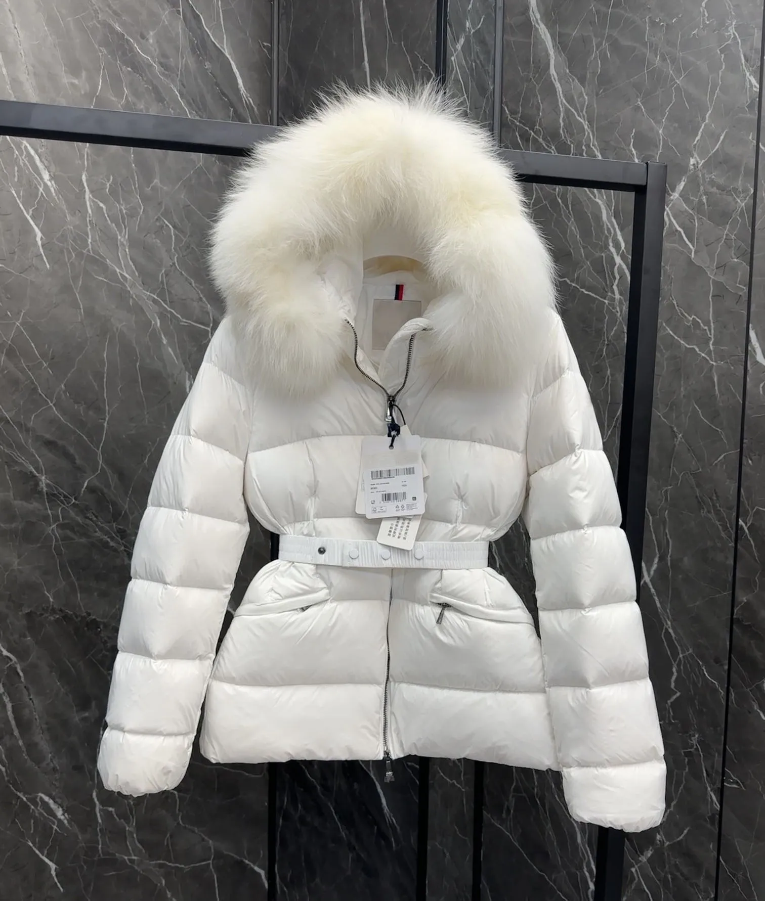 2024 Winter Fashion New Women's Clothing Collar Short down Jacket 1022