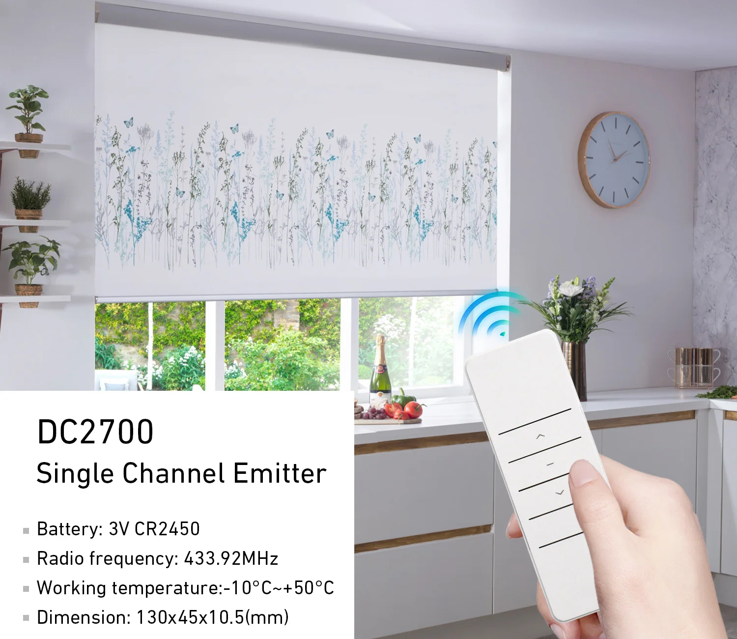 DD2702H 15 Channel Bi-Directional LCD Replacement Emitter for Remote Controlling the Bi-Directional Motors