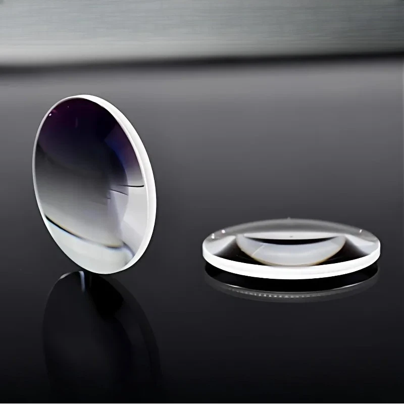 2PC Biconvex Lens Diameter 30/31mm Focal Length 48.74mm Optical Glass Camera Lenses Optometry for Projector DIY