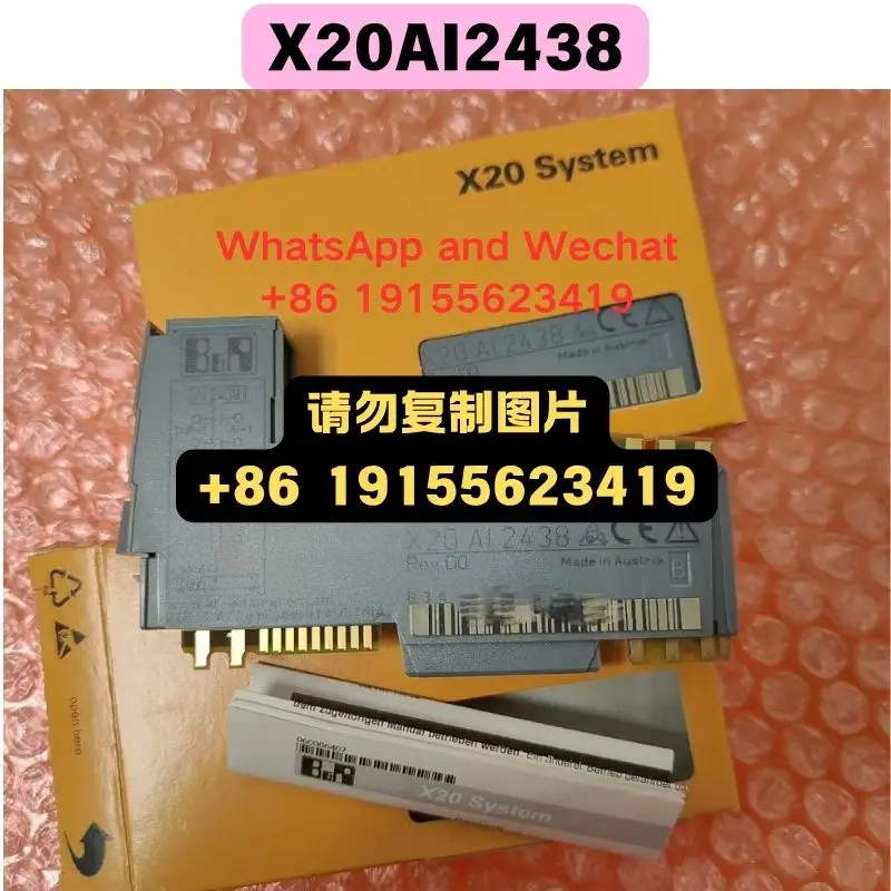 Brand new Original imported X20AI2438 module Functional test OK Quick delivery