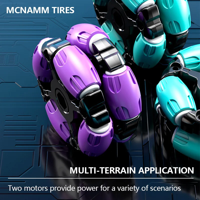 1:14 รุ่น 6 ล้อรีโมทคอนโทรลถังน้ําระเบิดรถ 360 °   หมุนดริฟท์ 2.4G พร้อมที่จับนาฬิกาควบคุมของเล่นเด็กรถของขวัญ