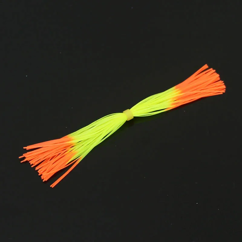 6pcs Fishing Gear Silicone Thread Silicone Skirts,Bio-Mimetic Waterweed Whiskered Lures Silicone Thread Fishing Accessories - view 4