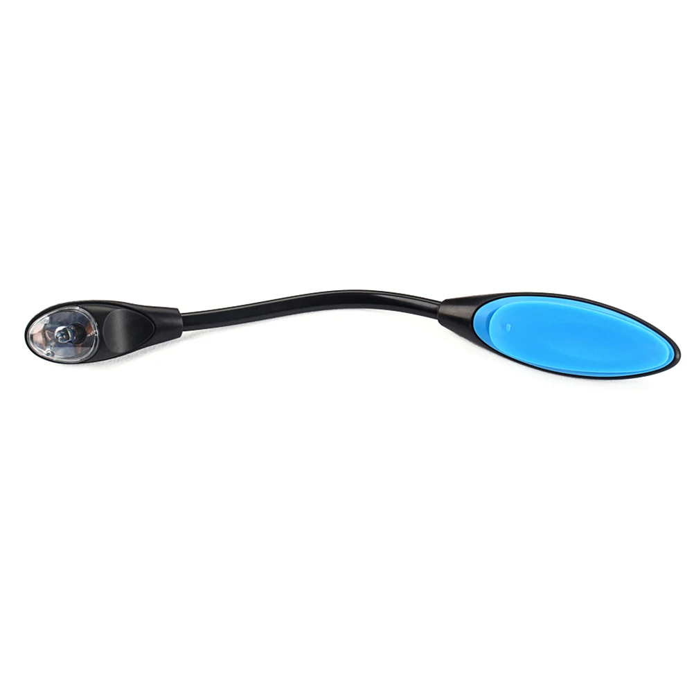 

Adjustable Clip Mini Portable LED Book Reading Light Lamp Flexible USB Novelty Light for Laptop PC Music Stand Light Lamp(Blue,1