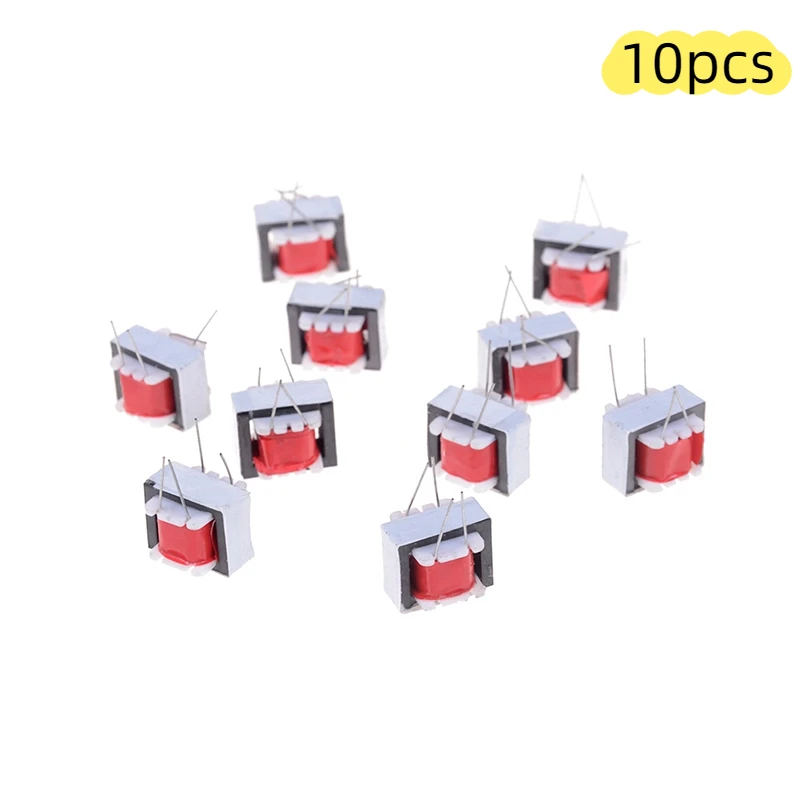 10pcs Double-wire Winding Audio  600:600  Europe 1:1 EI14 Isolation Transformer