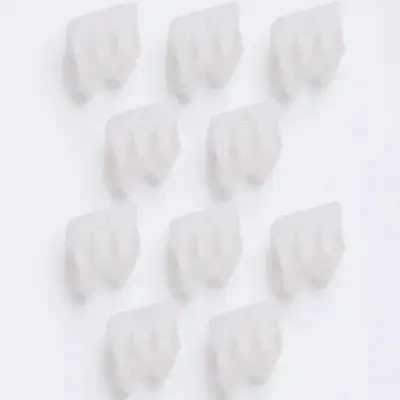 

10Pcs Drawer Rail Guides Plastic Slides for Furniture Sturdy Long Term Use Easy Fit Replacement Track Components