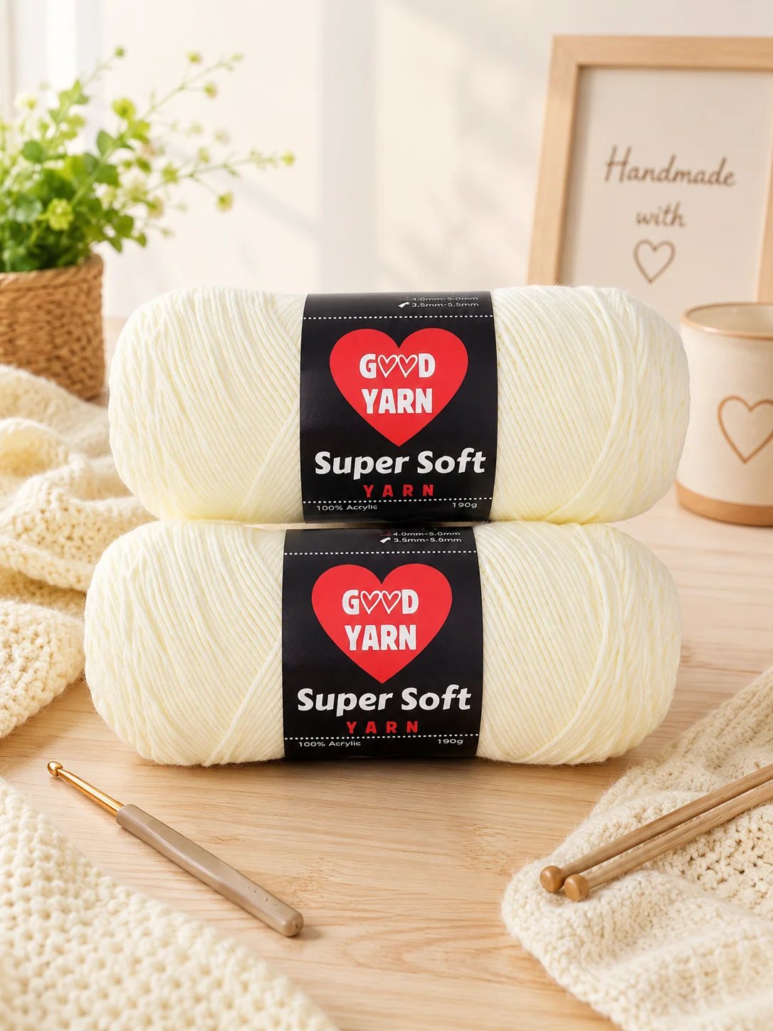 400g/2 Bälle Schwalbengarn Samtartiges Weiches Dickes Häkel- und Strickgarn für Wintermützen, Schals, Decken und Handarbeiten