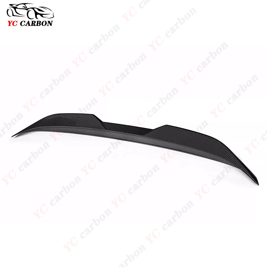 For BMW M2 G87 2022+ High quality MP Style Dry Carbon Fiber Tail fins Rear Deck Spoiler Duckbill Car Wing Retrofit the rear wing