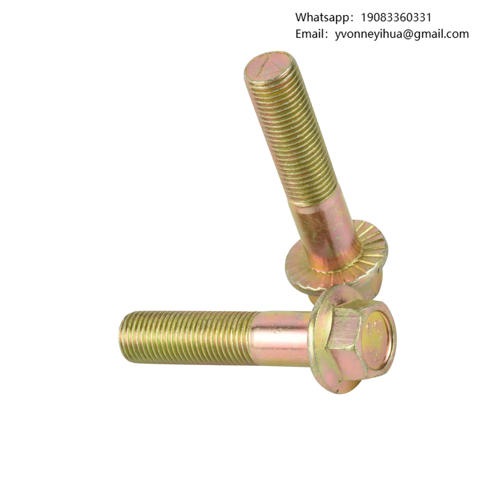 

DIN 6921 M6 M8 Best Quality And Price Flange Hexagon Head Bolt Hex Bolt