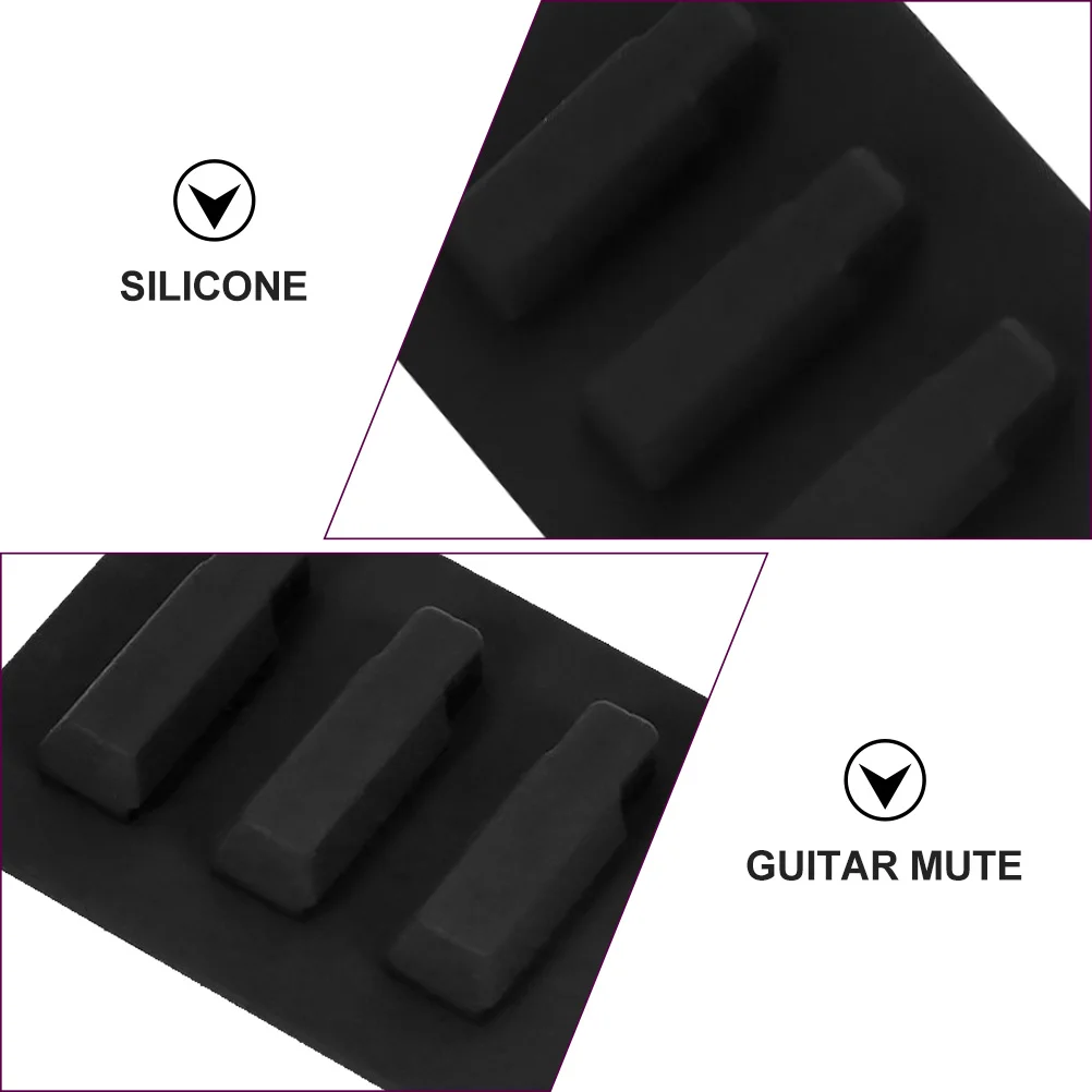 

Premium Guitar String Mute Silicone Sound Reduction Tool Durable Simple Design Easy Installation Eliminate Resonance Overtones