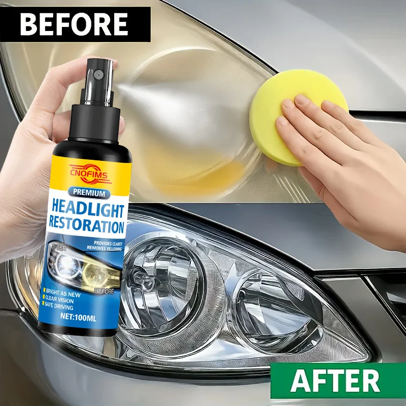 حل إصلاح المصابيح الأمامية للسيارة - مناسب لجميع موديلات السيارات، يحل مشاكل الإضاءة المختلفة بشكل فعال. لا توجد مهارة احترافية #5