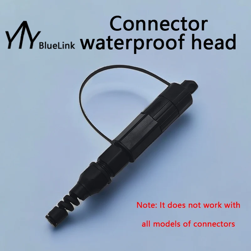 

SC Adapter Waterproof PDLC Waterproof Connector Fiber Optic Connector FTTH Armored Protective Cover Outdoor Protective Cover