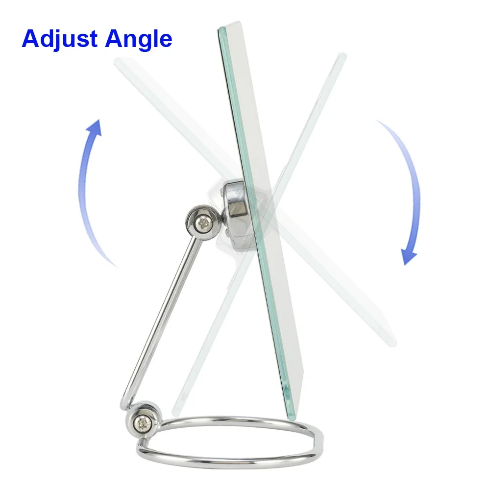 Tushengtu 360 graden draaibare desktop make-upspiegel Home Dressing Mirror Cosmetische Lady Gift Sterk gevoel voor stijl