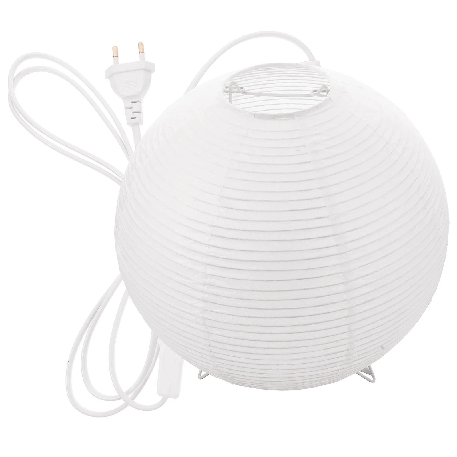 

Soft Light Night Rice Paper Metal Material Warm Lamp For Bedroom Dorm Study Decorative Bedside Lamp