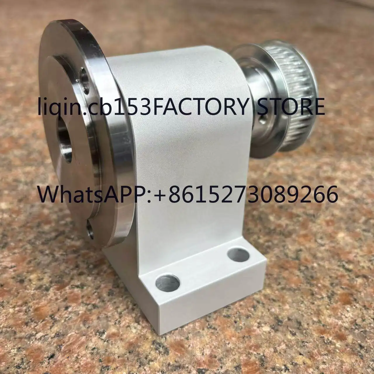 

Lathe spindle high-strength bedside assembly with flange high-precision integrated spindle assembly 100 chuck