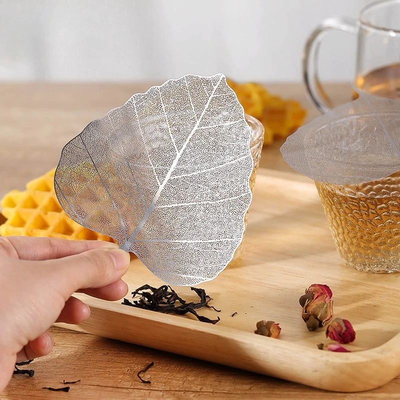 ที่กรองชาสแตนเลสทรงใบโพธิ์ ดีไ - Nettle Leaf Tea บทวิจารณ์และราคา