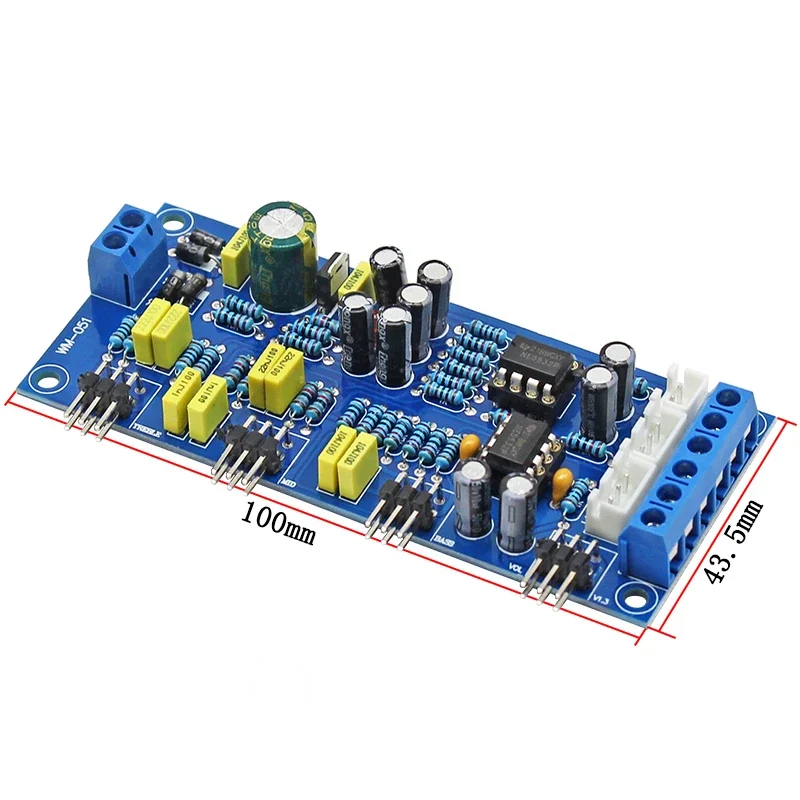 SOTAMIA NE5532 amplificatore OP tono preamplificatore scheda Audio Treble Midrange Bass preamplificatore con controllo del Volume musica domestica