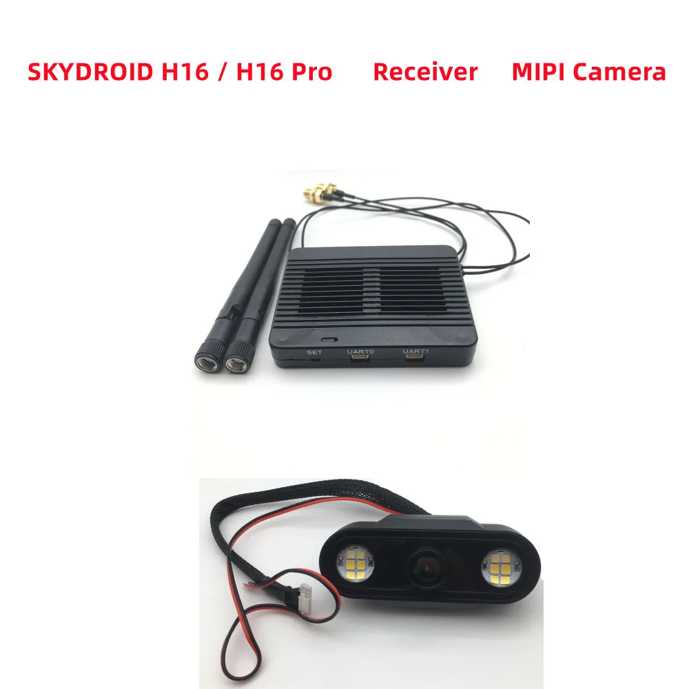 Skydroid H16 / Pro 2.4GHz 16CH FHSS 20 كجم 1080P نقل بيانات الفيديو الرقمية القياس عن بعد الارسال ث/R16 استقبال كاميرا MIPI