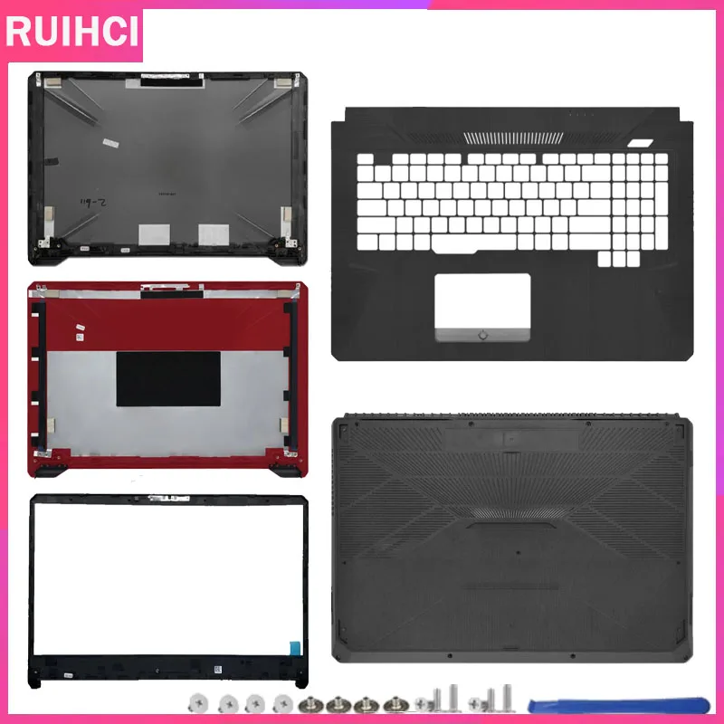 

Replace Cover Laptop LCD Back Cover Front Bezel Upper Lower Bottom Base Case Topcase Shell For FX705 FX705DY FX705GD FX705GM
