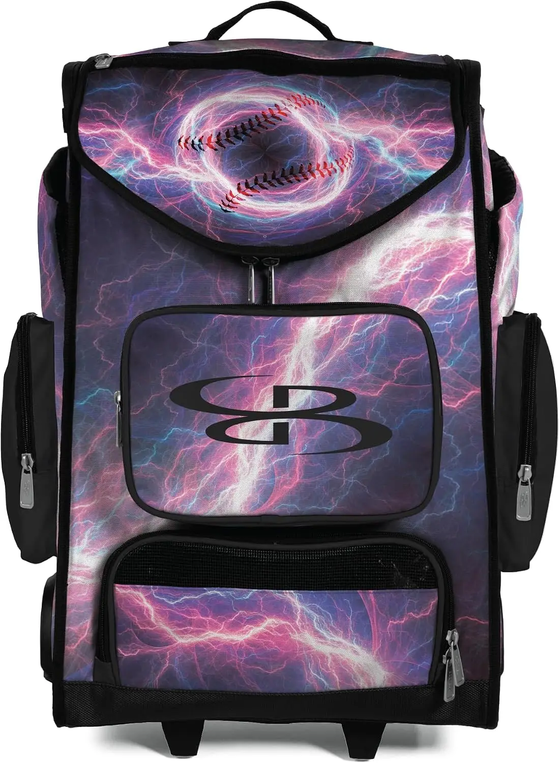 Hybrid Rolling Backpack Bat Bag Wheeled Natural Two Multi