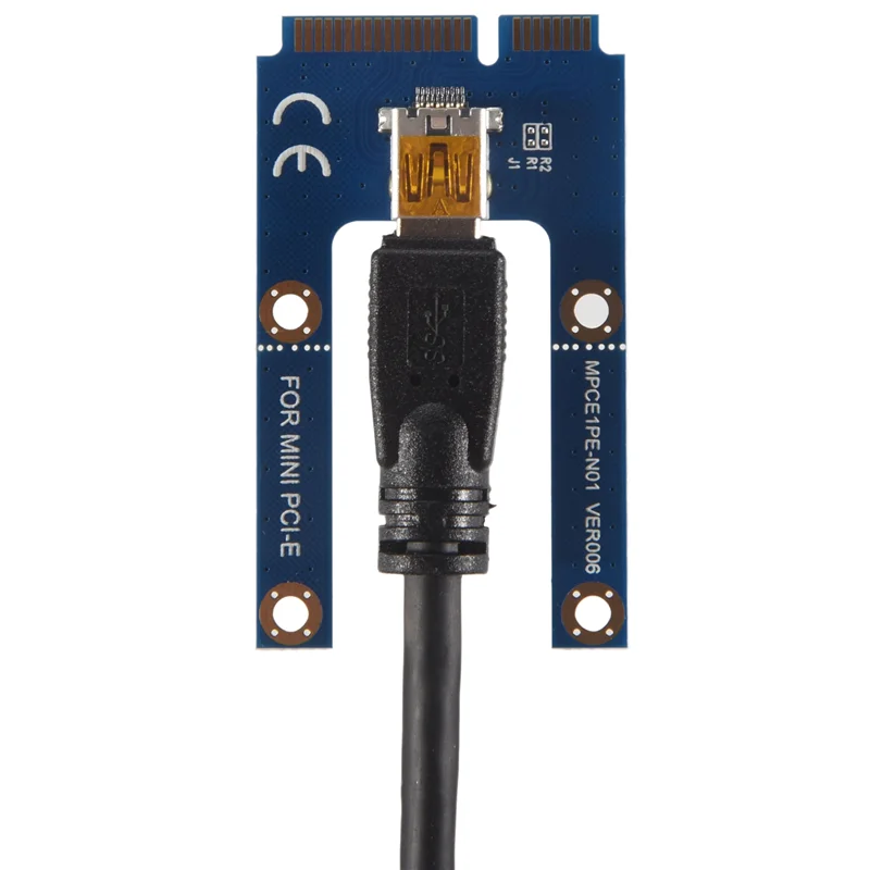 Practical-USB 3.0 Mini PCI-E To Pcie PCI Express 1X To 16X Extender Riser Card Adapter Extension Cable For Bitcoin Miner Mining