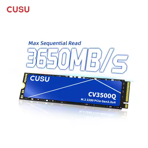 CUSU NVMe SSD M2 for Laptop SSD Disk M.2 2280 PCIe3.0 SSD 256GB 512GB 1TB 2TB Hard Drive Solid State Drives