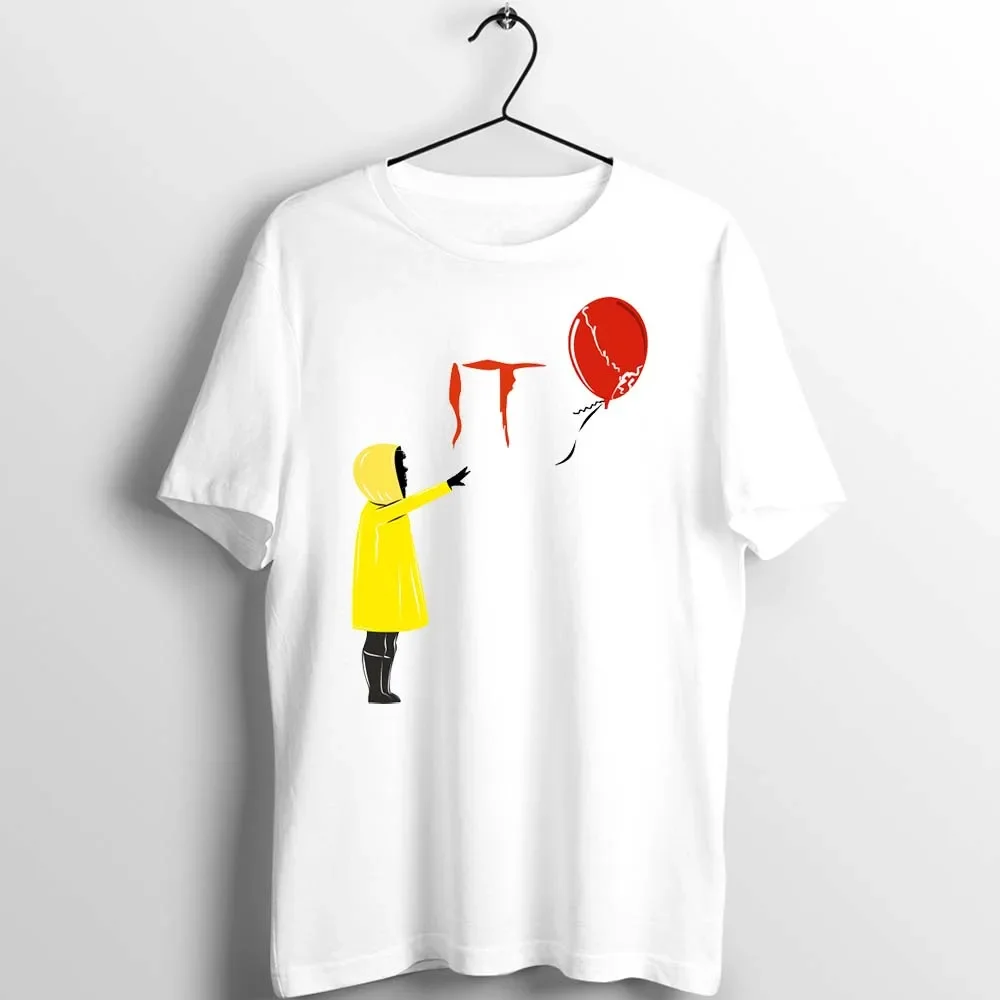 2024 Horror movie   It George and Balloon Printed Tee Unisex T Shirt  anime tshirt fashion printing t-shirt