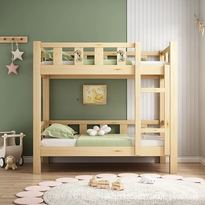 

Solid wood care class bunk bed, kindergarten bunk bed, primary school students lunch break bed