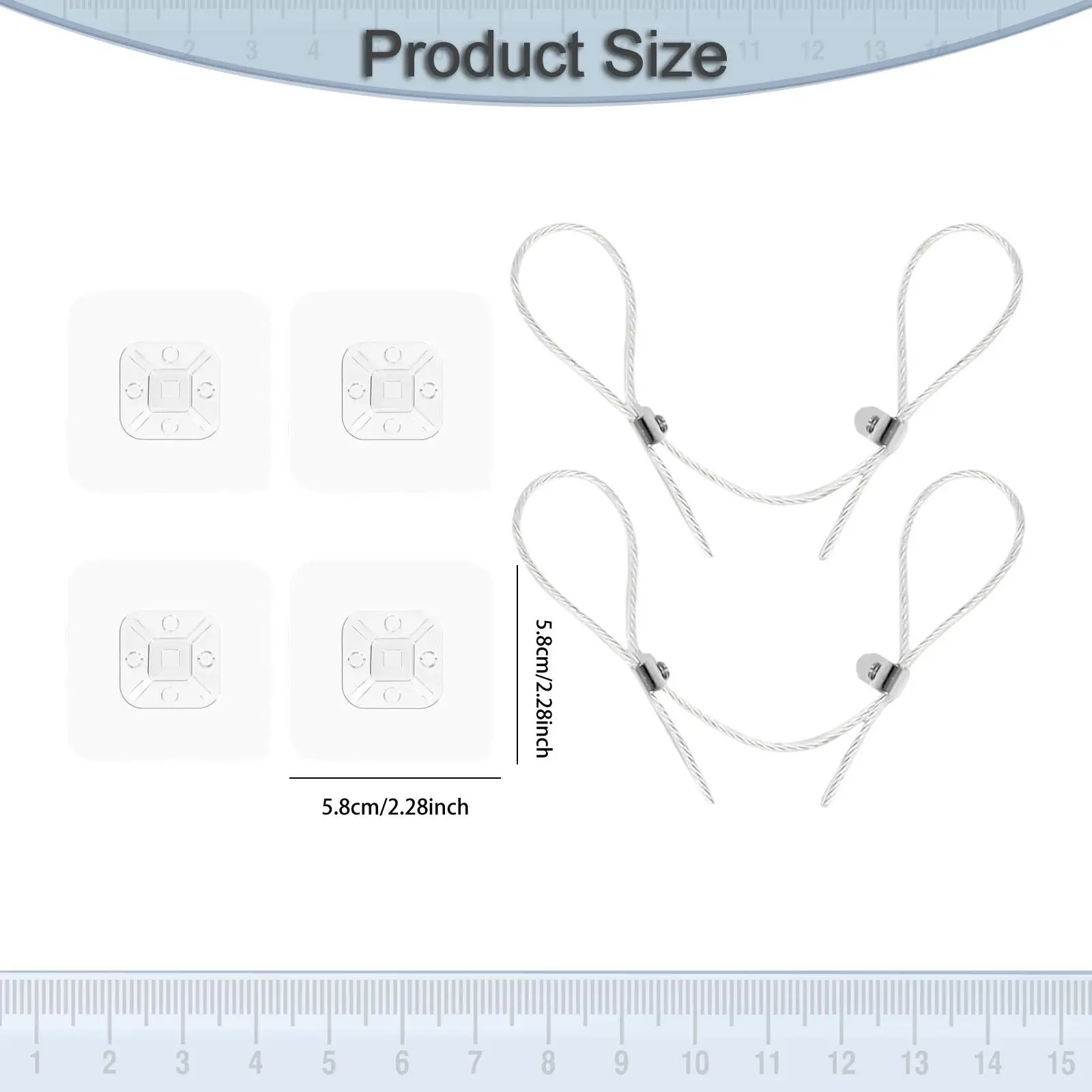 TV Safety Straps Furniture Anti Tip Straps for Walls Floor Mirrors Wardrobes