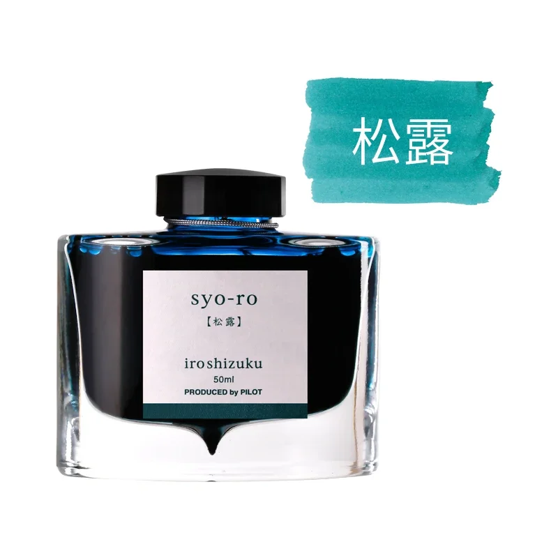 PILOT Original Japan Iroshizuku Bokusui Tinte Färbung Tinte liefert Tinte liefert Natürliche Farbe 50 ML 24 Farben