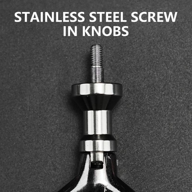 A0KA Spinnings صيد الكرة ذراع الروك لتكريم Baitcasting واحد/مزدوج الروك Rocker ARM بكرة الصيد قبضة قبضة قبضة المقبض