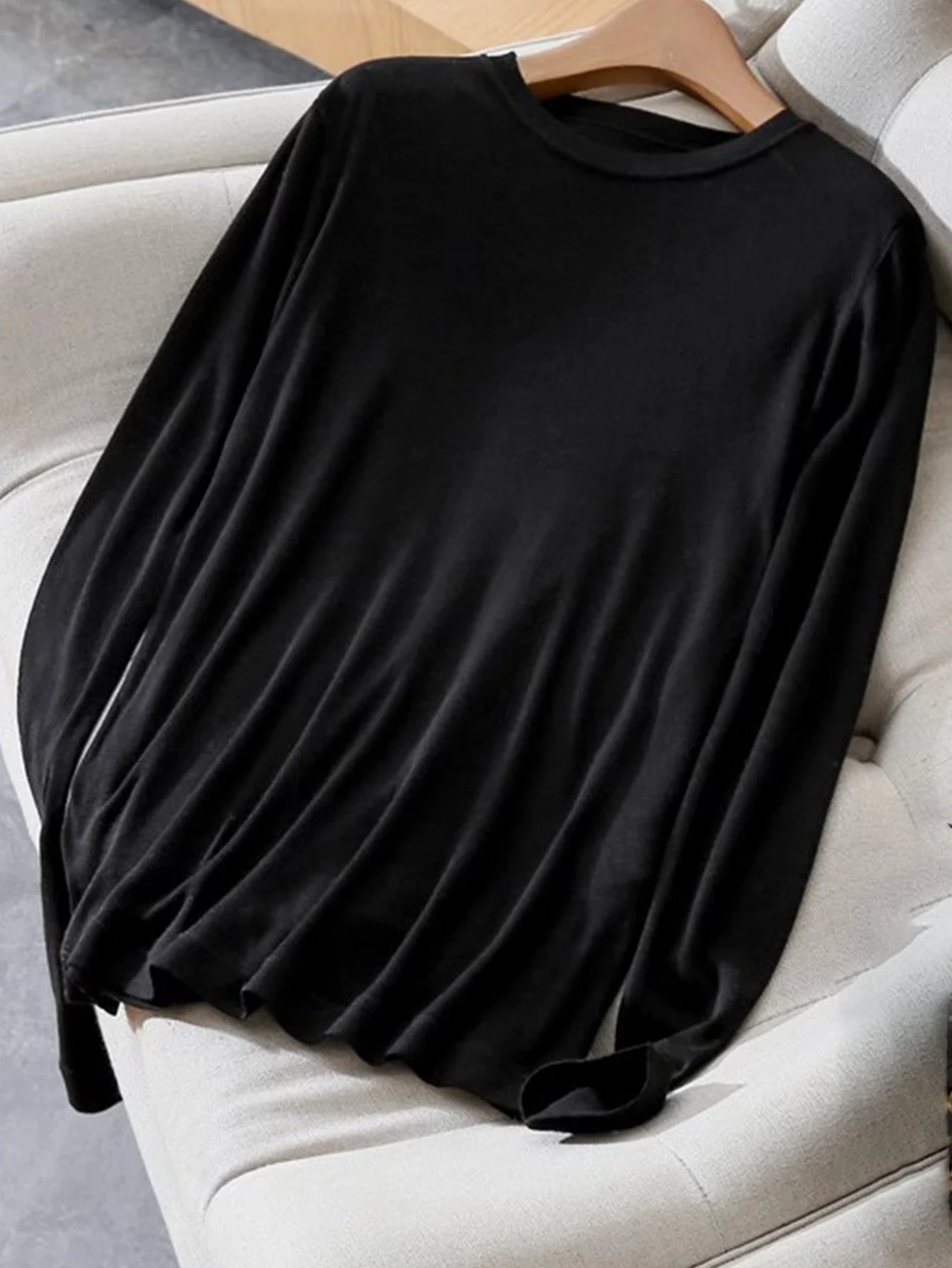 Sexy see through pink white t shirt top women street wear solid color tops woman 2026 loose long sleeve tees club party t-shirts image 5