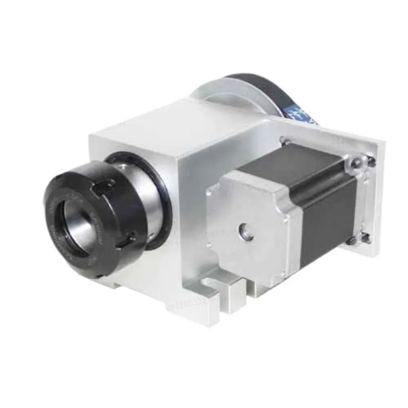 For A-axis Rotary Turning Fixture, ER40 Collet Hollow Shaft for CNC Engraving Router